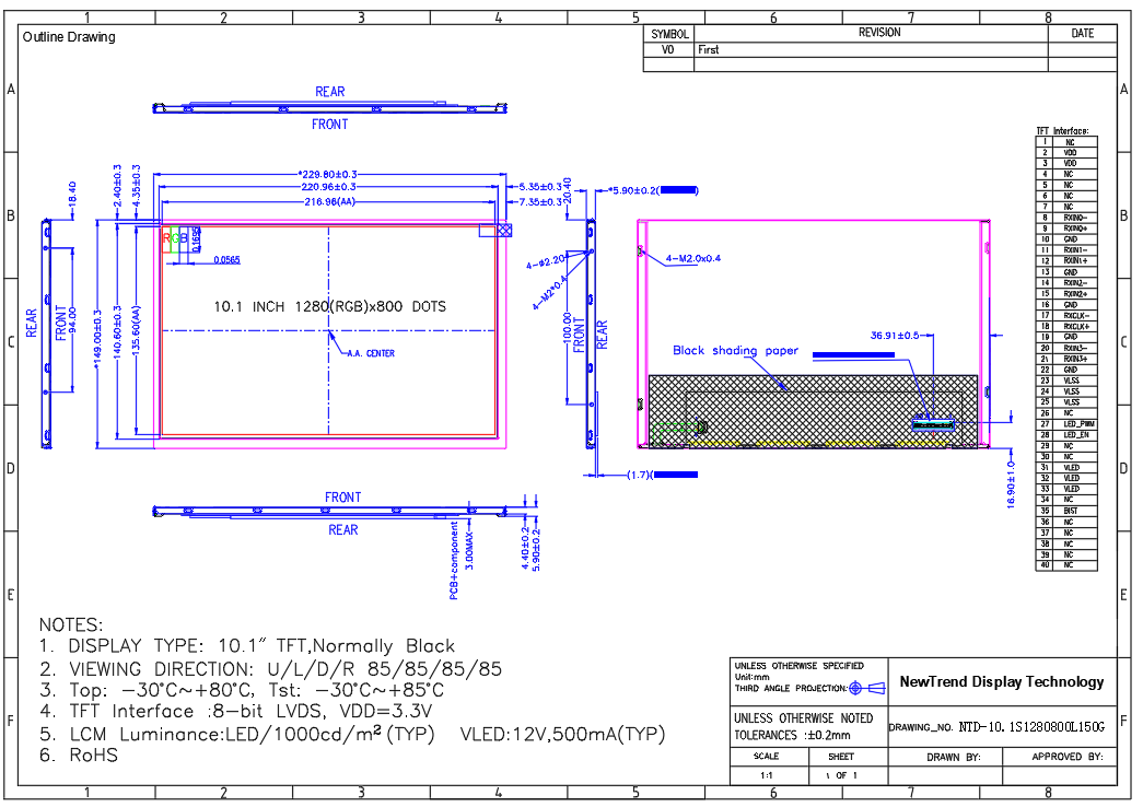 Product Specification