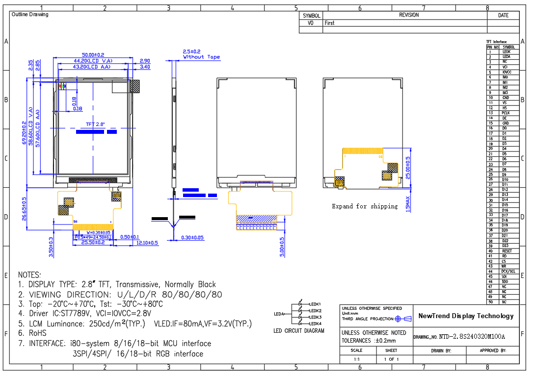 Product Specification