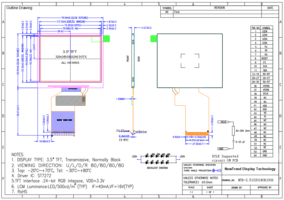 Product Specification